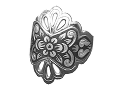 Серебряное кольцо «Дивный сад»